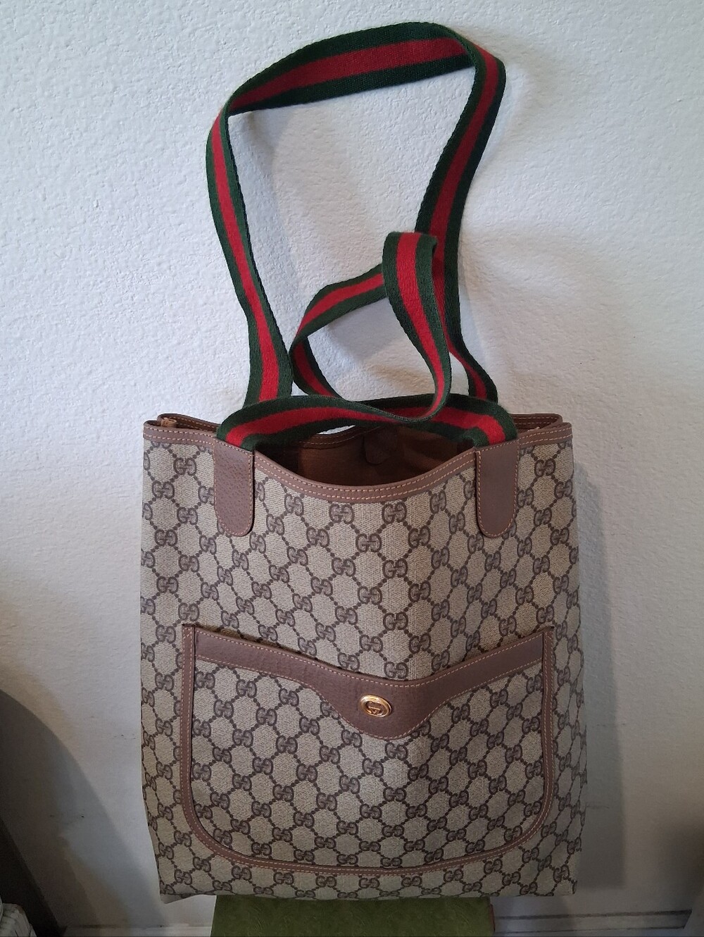 Vtg Authentic Gucci Tote
